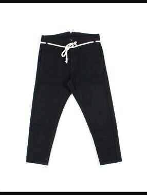 Prospective Flow KAZE - SASHIKO - BLACK JAPANESE MILITARY PANTS